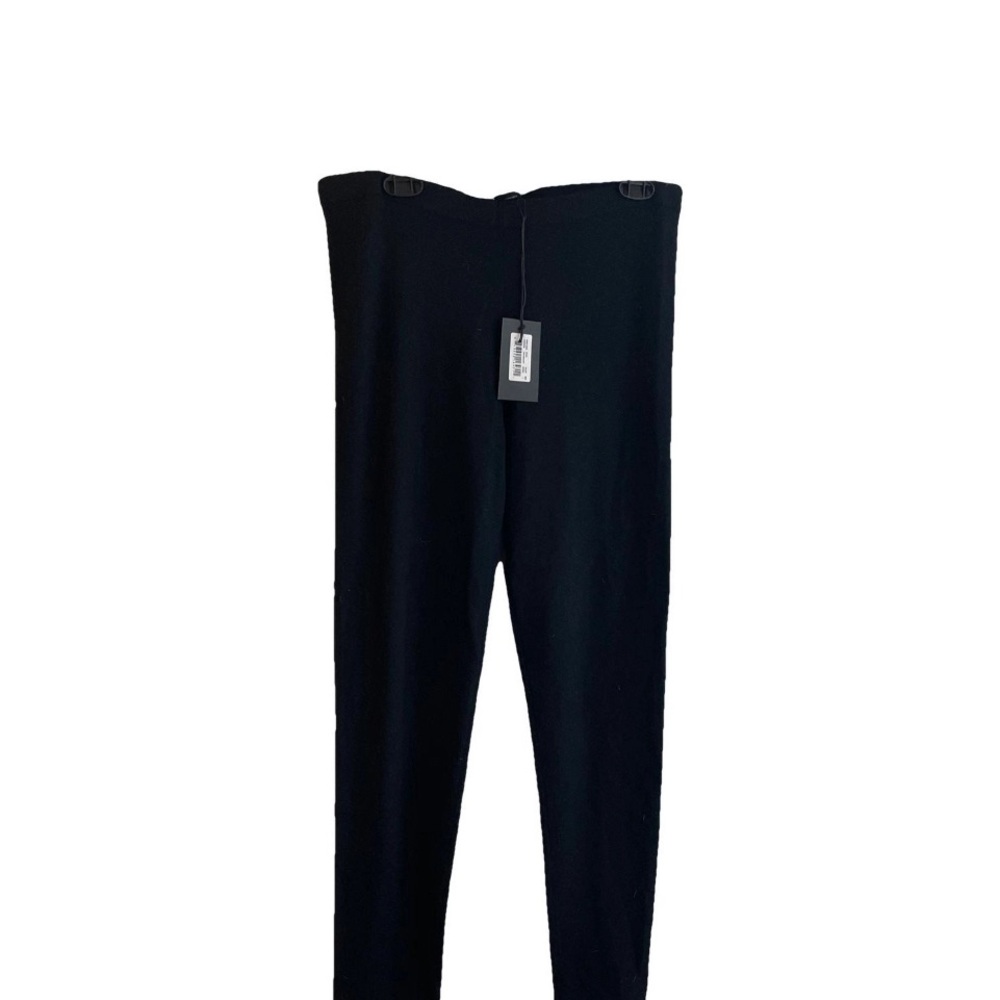 Sofia Cashmere Black Cashmere leggings